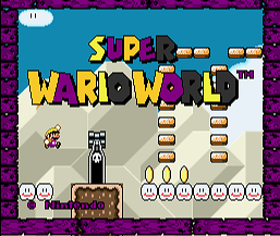 Super Wario World (SMW1 Hack)